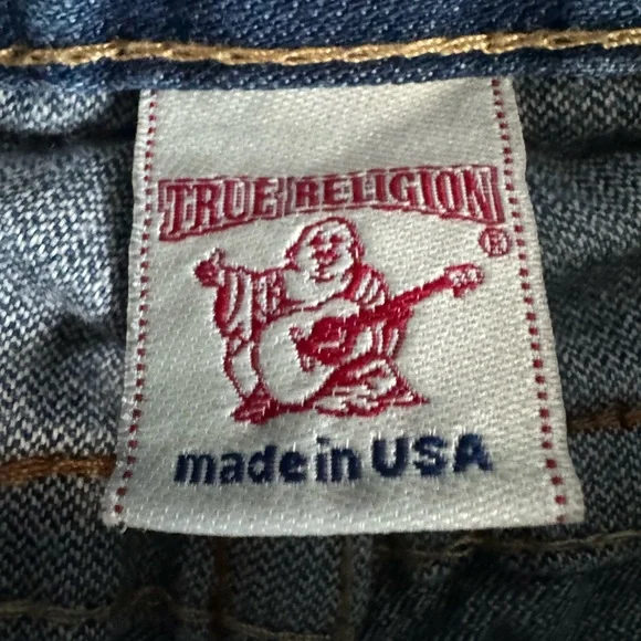 Vintage True religion Bobby jeans made in USA size 30/33 $45 - Picture 3 of 10